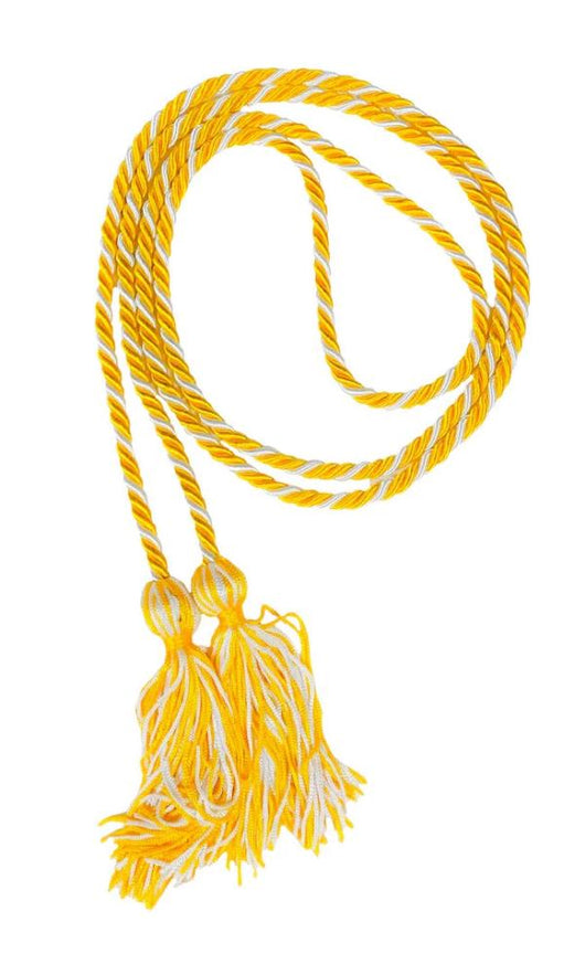White/Gold Graduation Honor Cords