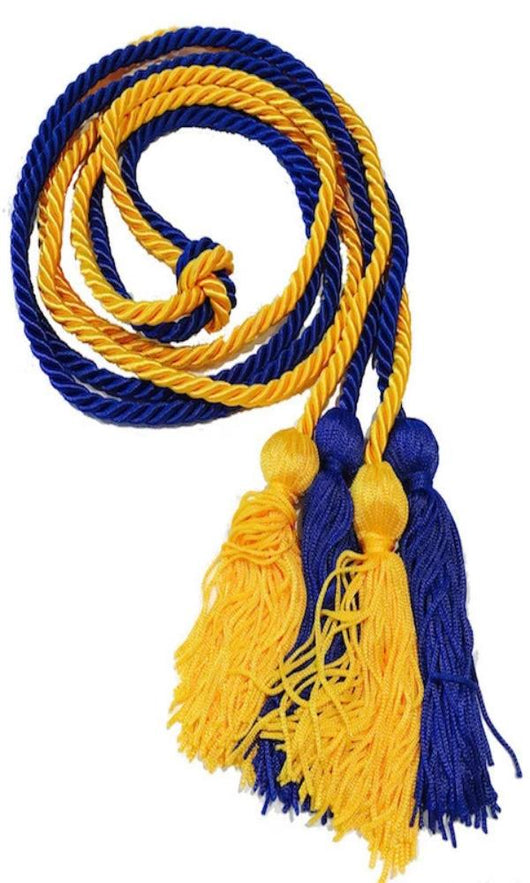 Triple-Tied Graduation Honor Cord - Mix colors for a unique look