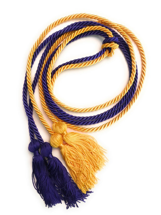 Royal Blue and Gold Graduation Honor Cords